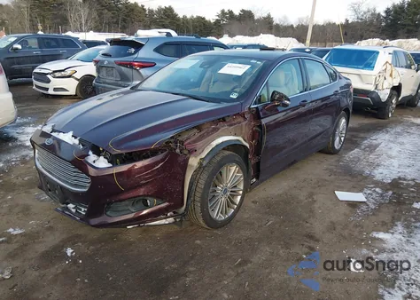 2013 Ford Fusion Se z USA, uszkodzony, nr VIN 3FA6P0H97DR136517